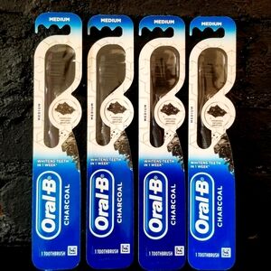 Oral B Charcoal Toothbrushes